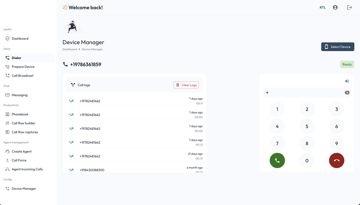 IVR Dashboard | Callsync